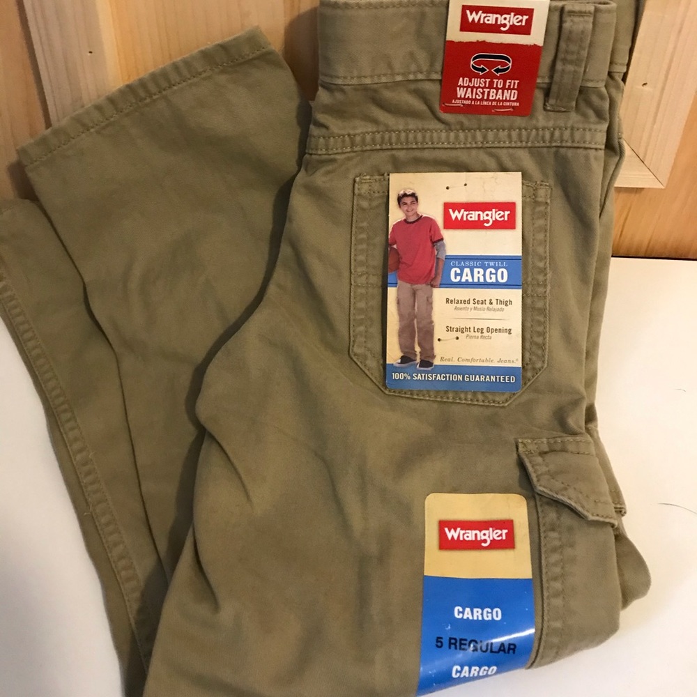 Boys Size 5 Wrangler Cargo Pants